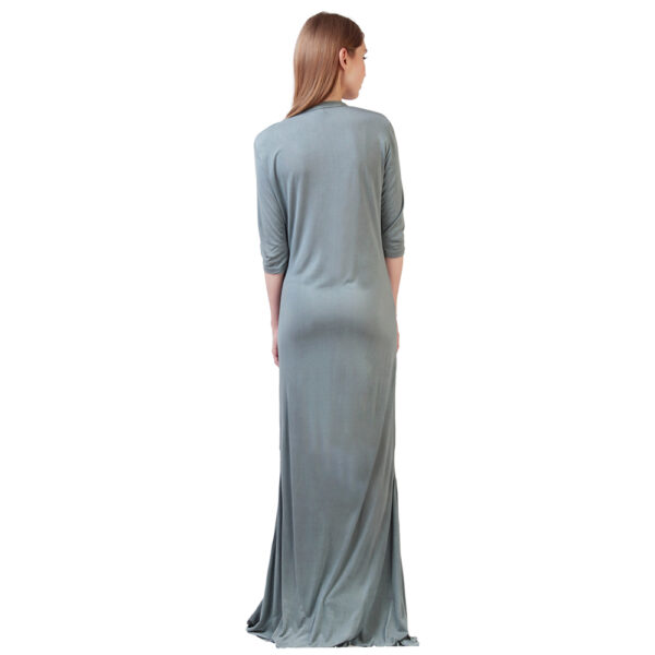 Ruzzell Georgette Black and white Striped plazzo - Image 3