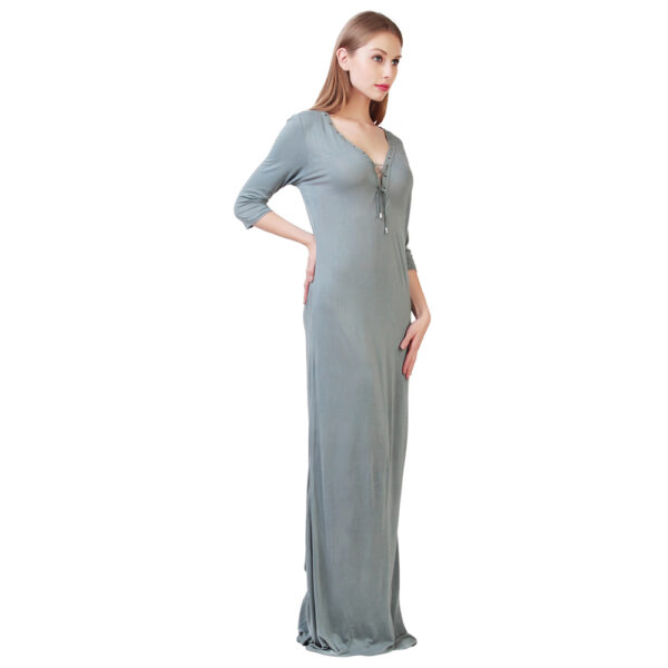 Ruzzell Georgette Black and white Striped plazzo - Image 2