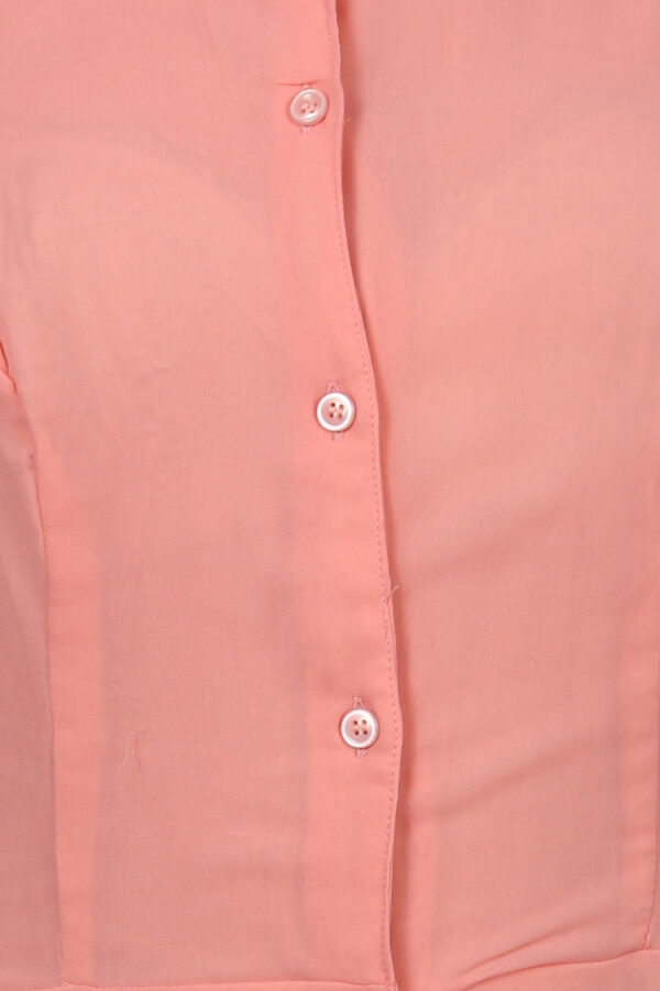 Ruzzell Peach Long Georgette Western one piece - Image 3