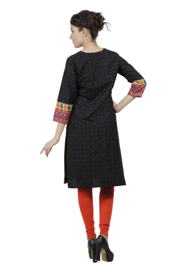 Women Embroidered Organza Ethnic Dress - Image 2