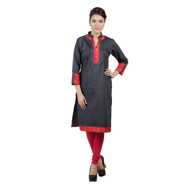 Women Embroidered Organza Ethnic Dress - Image 6