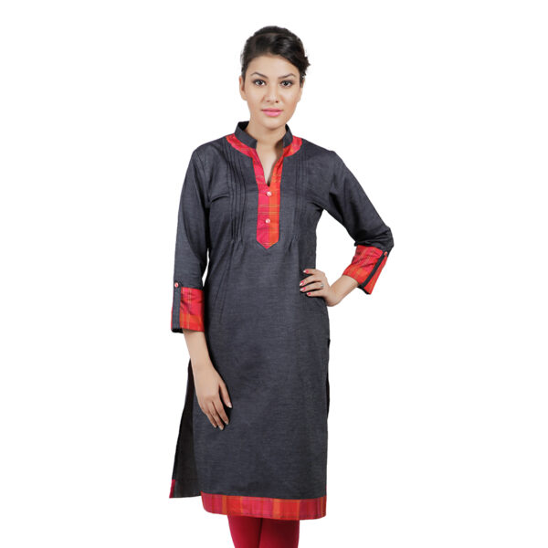 Women Embroidered Organza Ethnic Dress