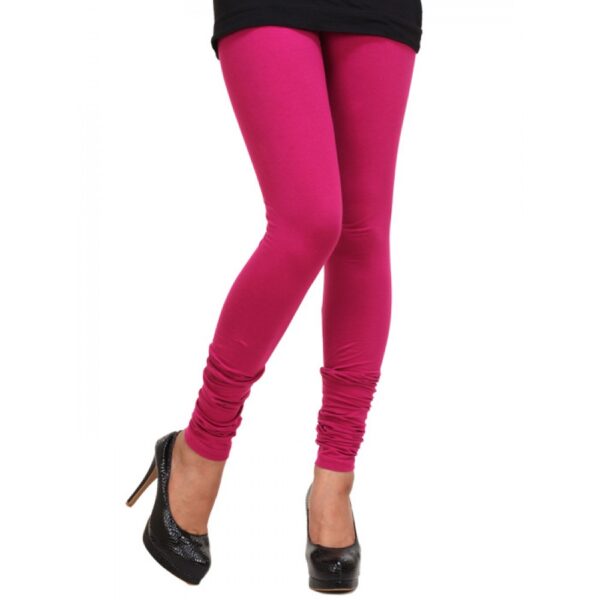 RUNSTARS Ankle Length Western Wear Legging  (Pink, Solid)
